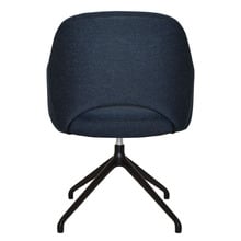 Lex Cotton-Blend Trestle Armchairs (Set of 2)